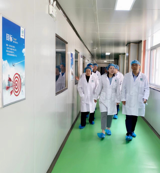 河南省科技廳副廳長潘剛一行赴和合生物考察調(diào)研